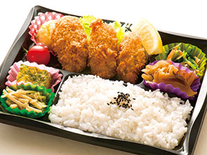 かきフライ弁当