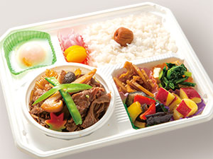 松茸入り牛すき焼き弁当