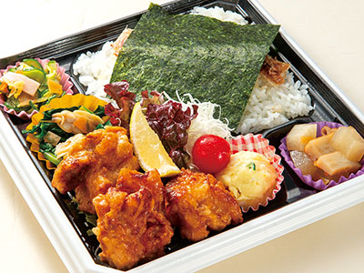 国産鶏のからあげ弁当
