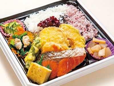 鮭の塩焼き弁当