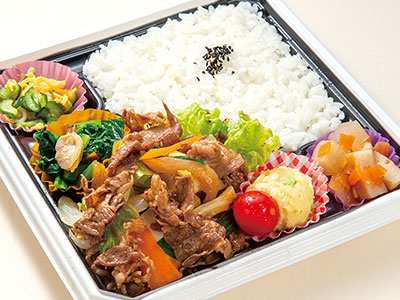 国産牛の焼き肉弁当