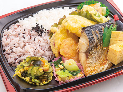 鯖の塩焼き弁当