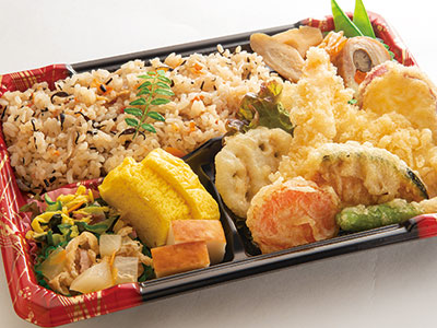 天ぷらデラックス弁当