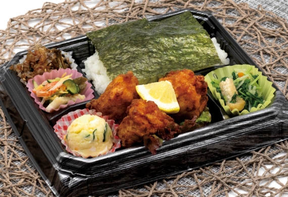 国産鶏のからあげのり弁当