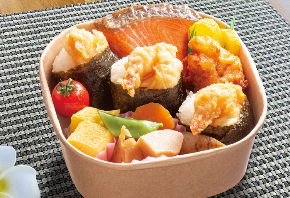 エビ天むす弁当