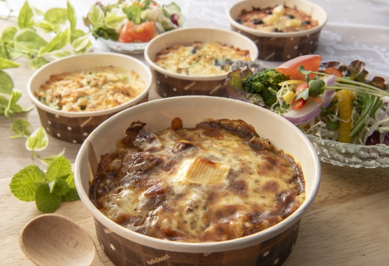 4種のチーズとビーフカレーのドリア