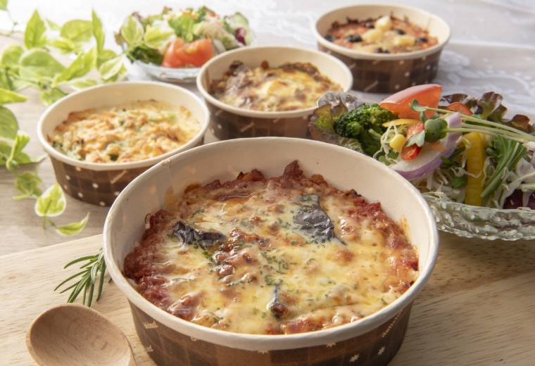 茄子とチーズのミートソースドリア