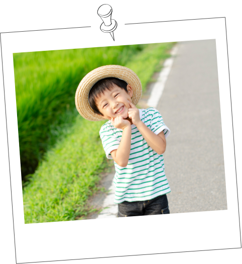 子どもの写真